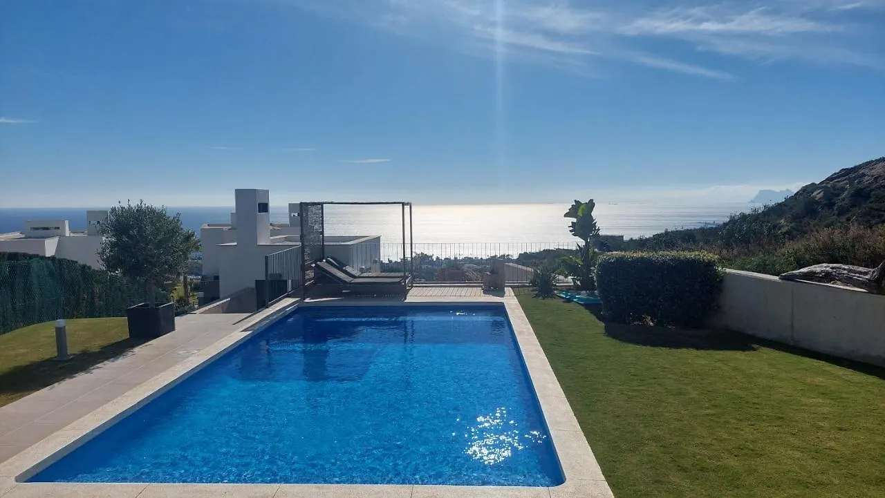 2260-Luxury Villa With Private Pool And Seaview Manilva Spain